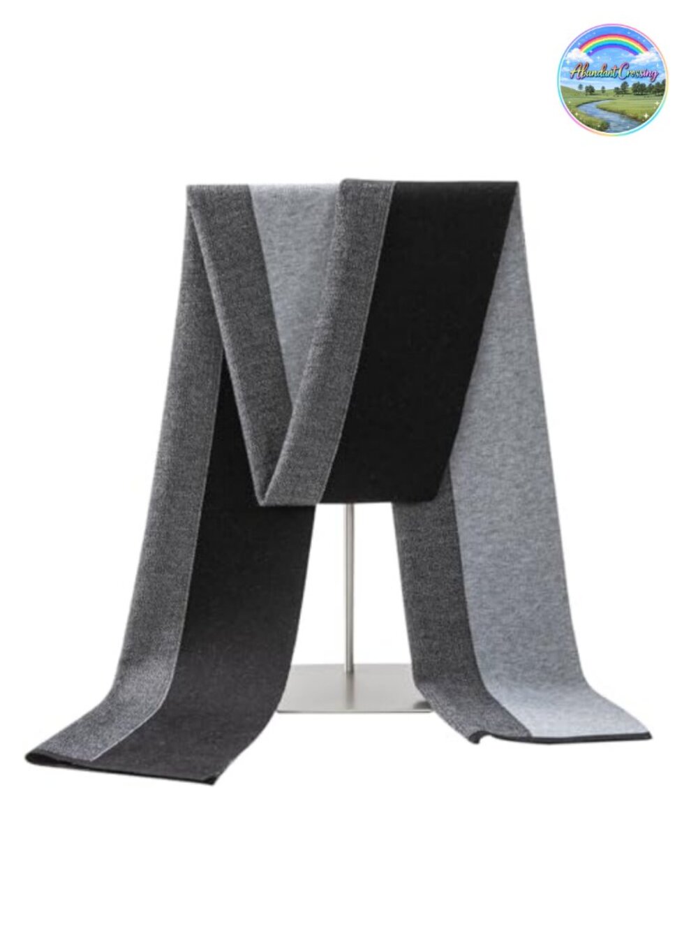 Merino Wool Scarf Long Winter Neckwear with Gift Box